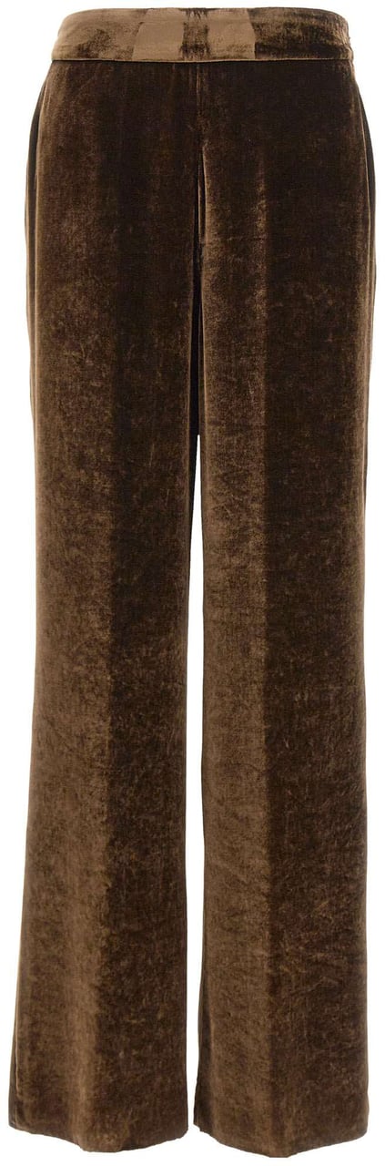 Etro Trousers Brown Bruin
