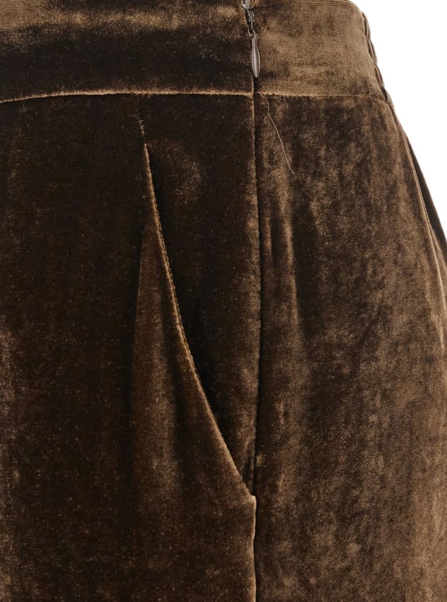 Etro Etro Pantaloni Marrone Bruin
