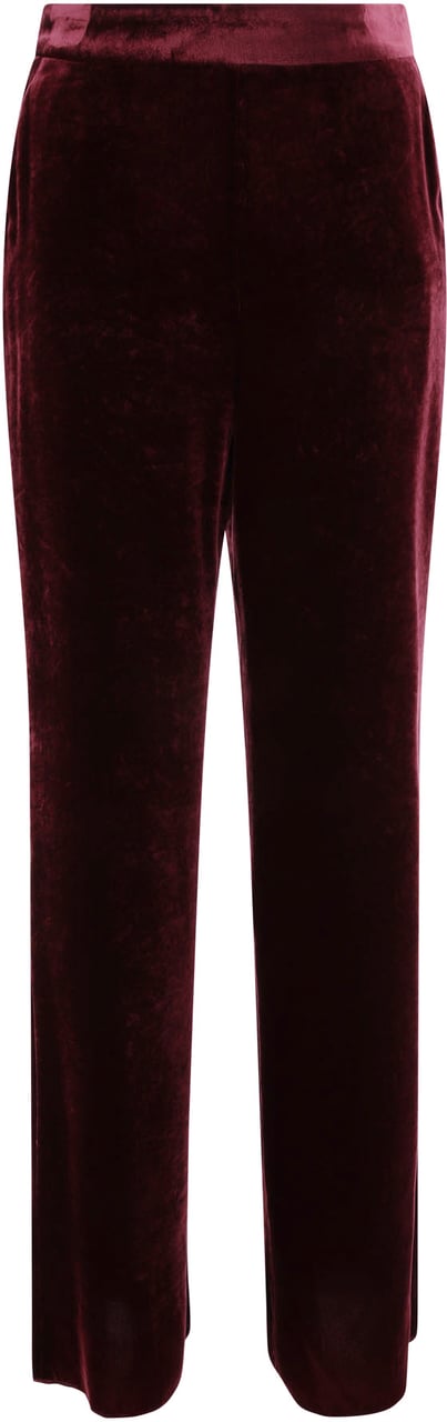 Etro Velvet trousers Rood