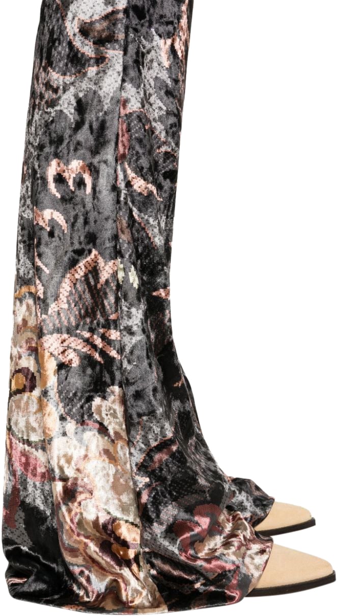 Etro Trousers Black Zwart