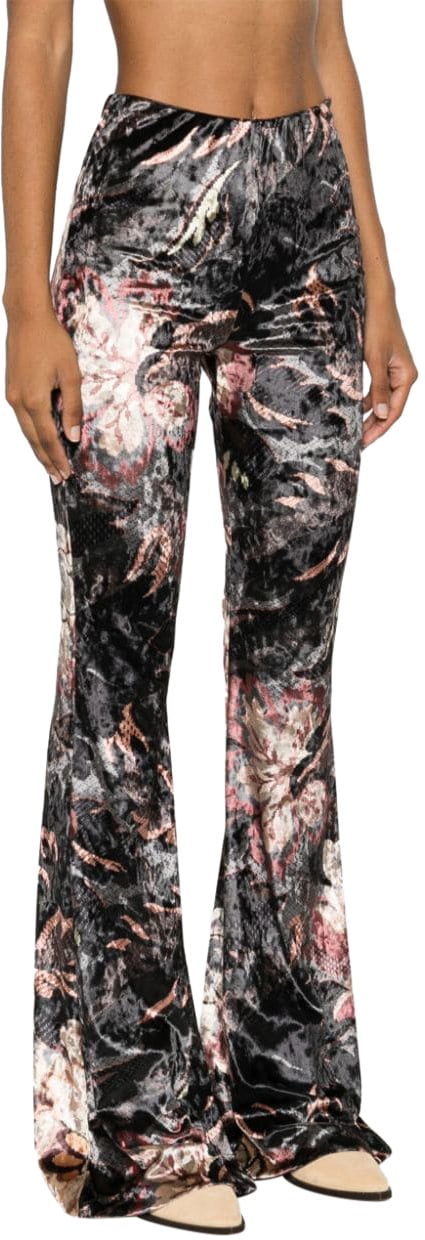Etro Trousers Black Zwart