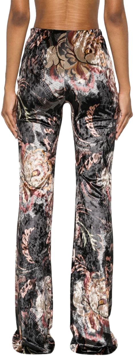 Etro Trousers Black Zwart