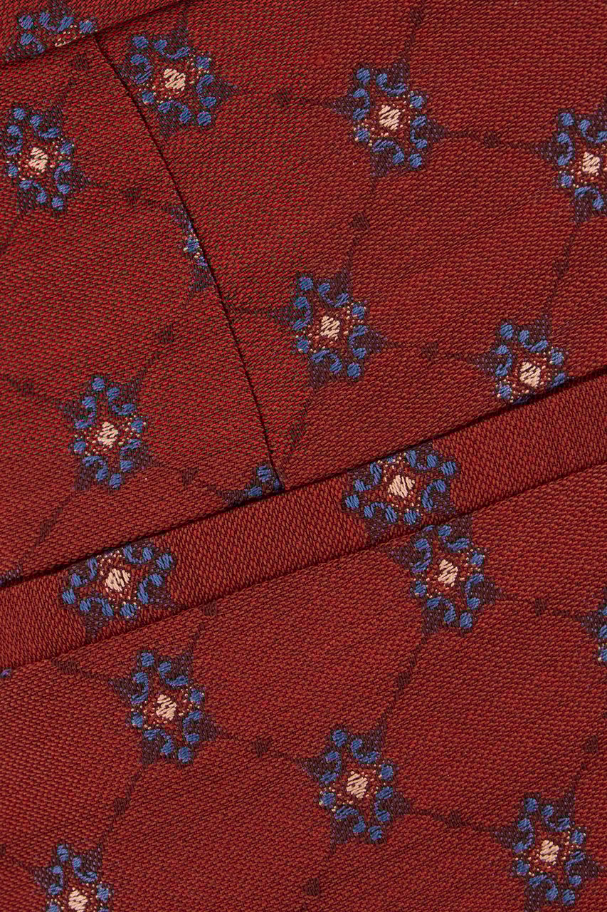 Etro Etro Embroidered wool blend pants Divers