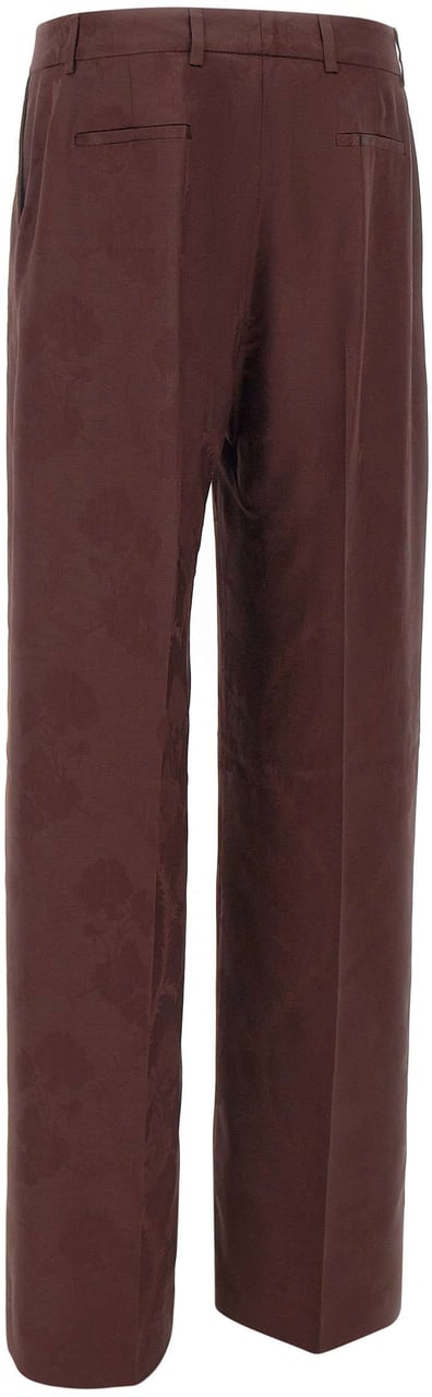 Etro Trousers Purple Paars