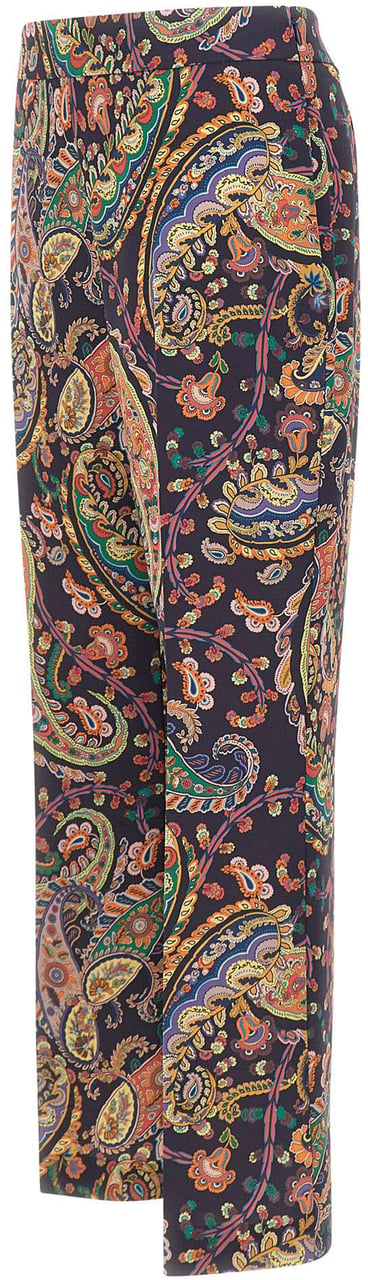 Etro Trousers Multicolor Divers