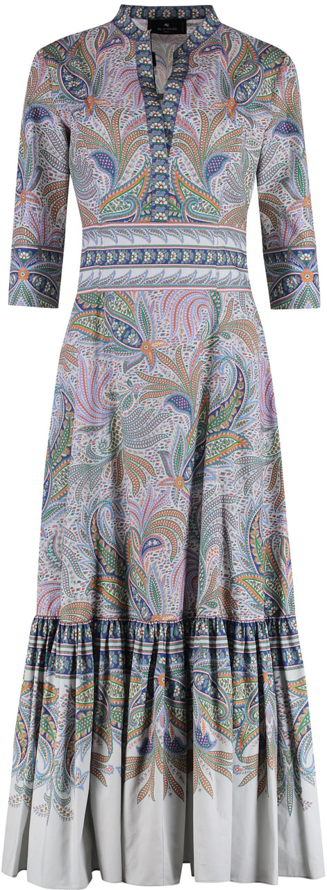Etro Printed cotton dress Divers