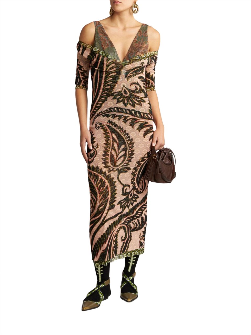 Etro Dresses Beige Beige