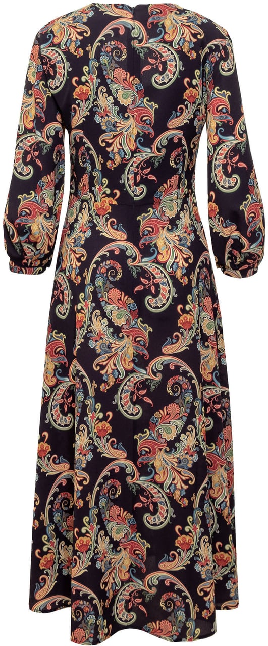 Etro Abito Midi Paisley Divers