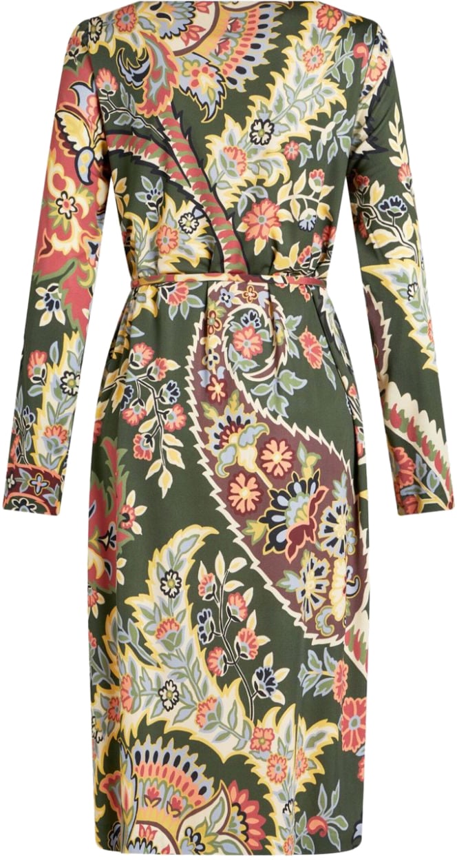 Etro Dresses Green Groen