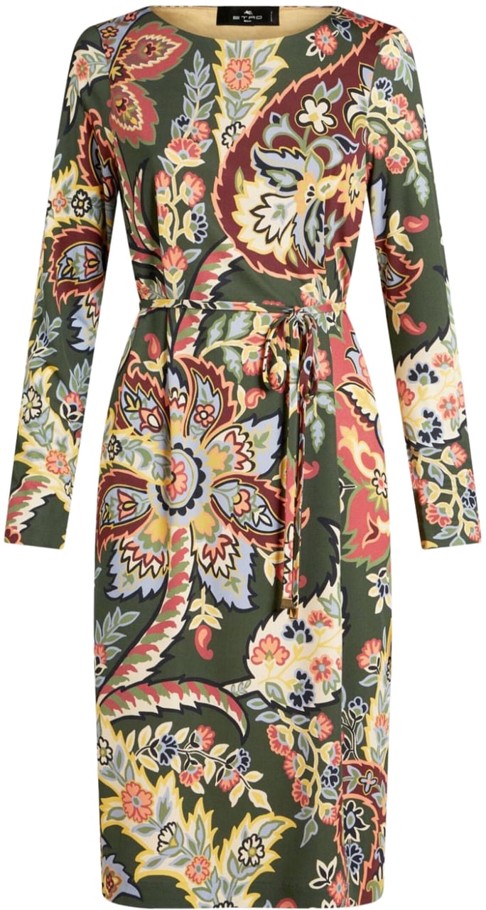 Etro Dresses Green Groen