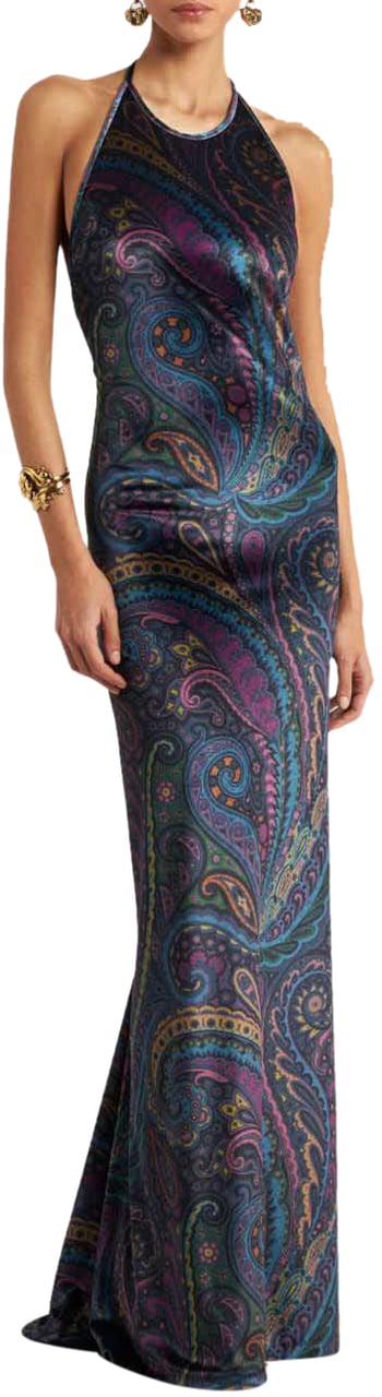 Etro Etro Dresses Blue Blauw