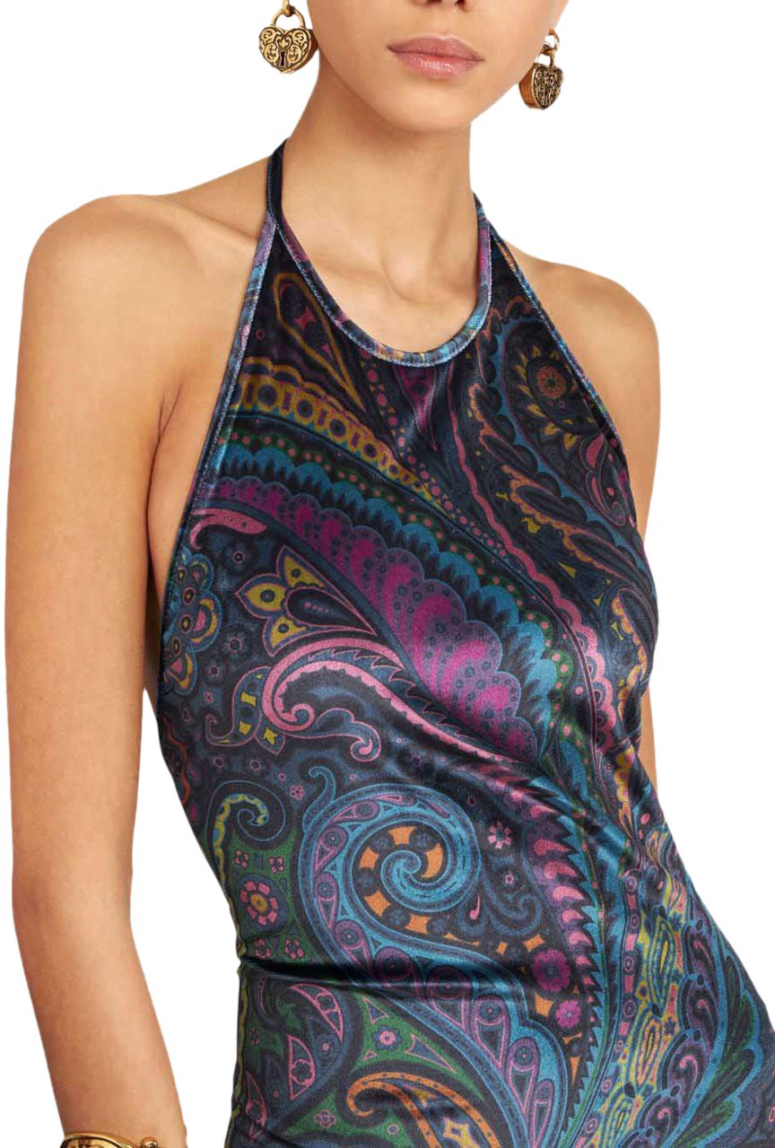 Etro Etro Dresses Blue Blauw