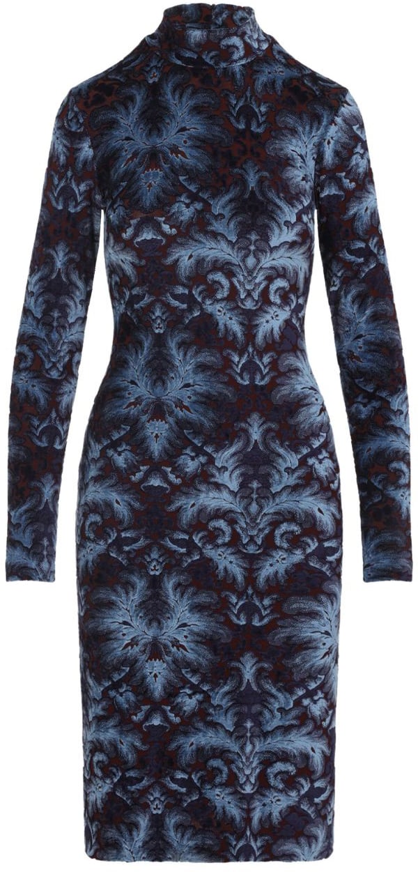 Etro Etro Abiti Blu Blauw