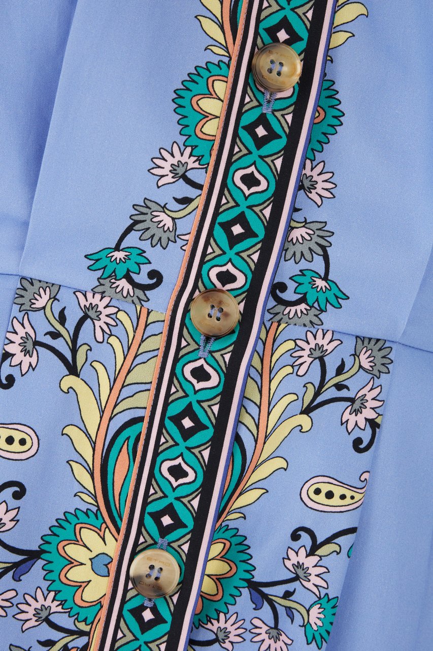 Etro Etro Printed poplin shirt dress Divers