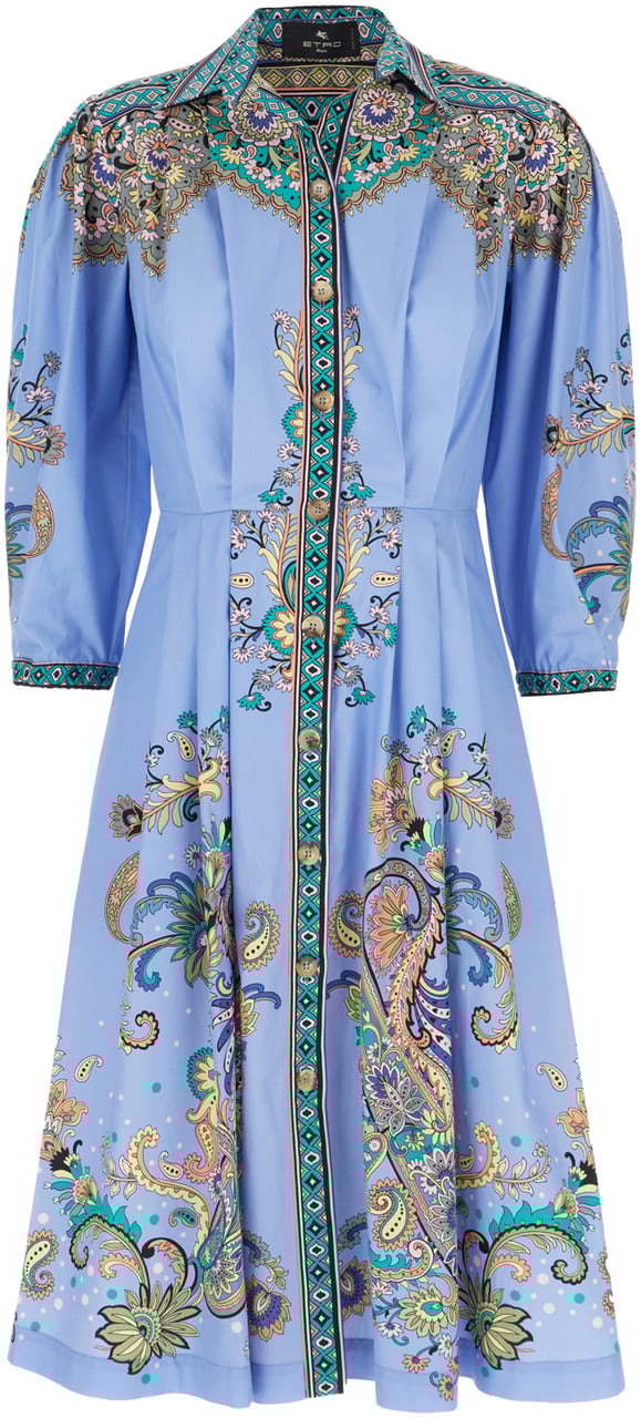 Etro Etro Printed poplin shirt dress Divers