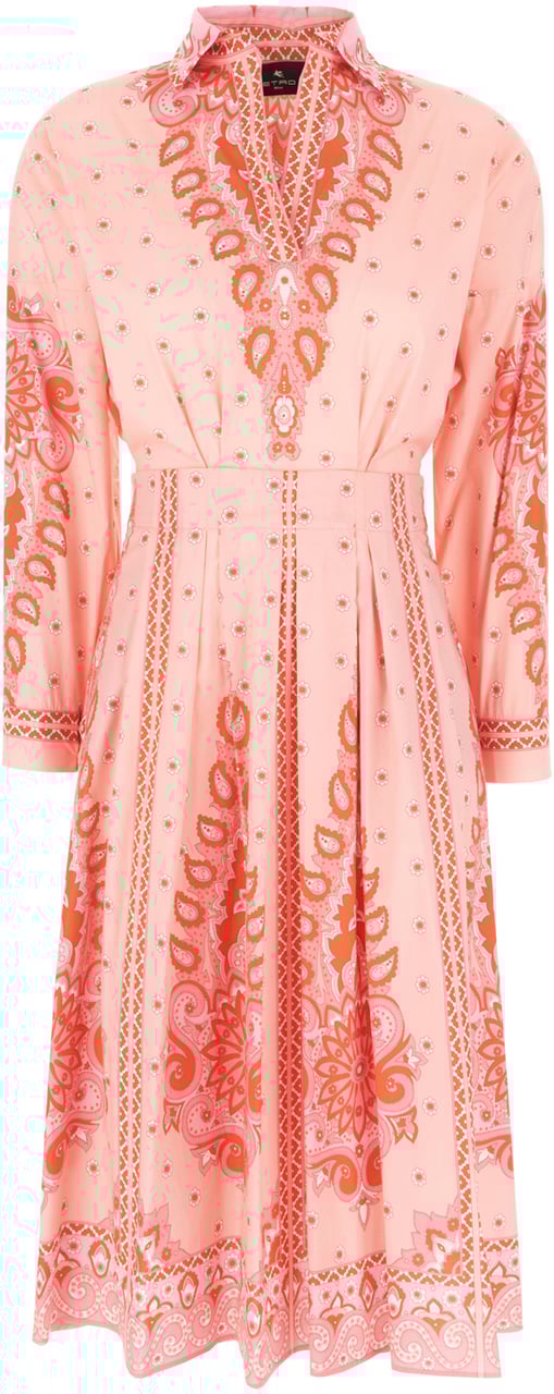 Etro Etro Printed stretch cotton dress Divers