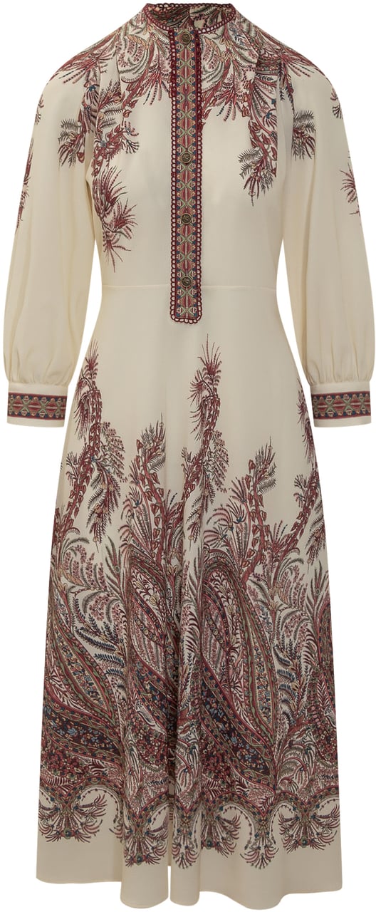 Etro Etro Abito Midi Paisley Geel
