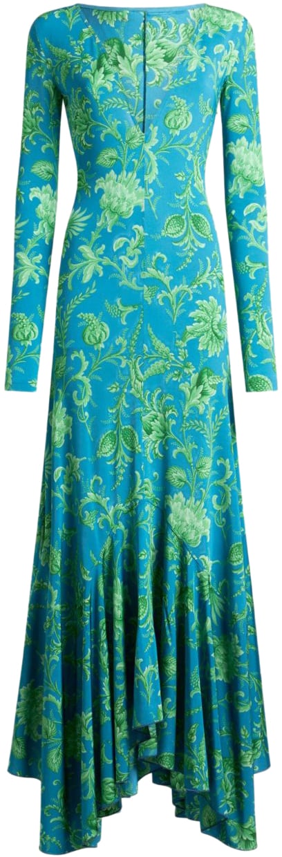 Etro Dresses Blue Blauw