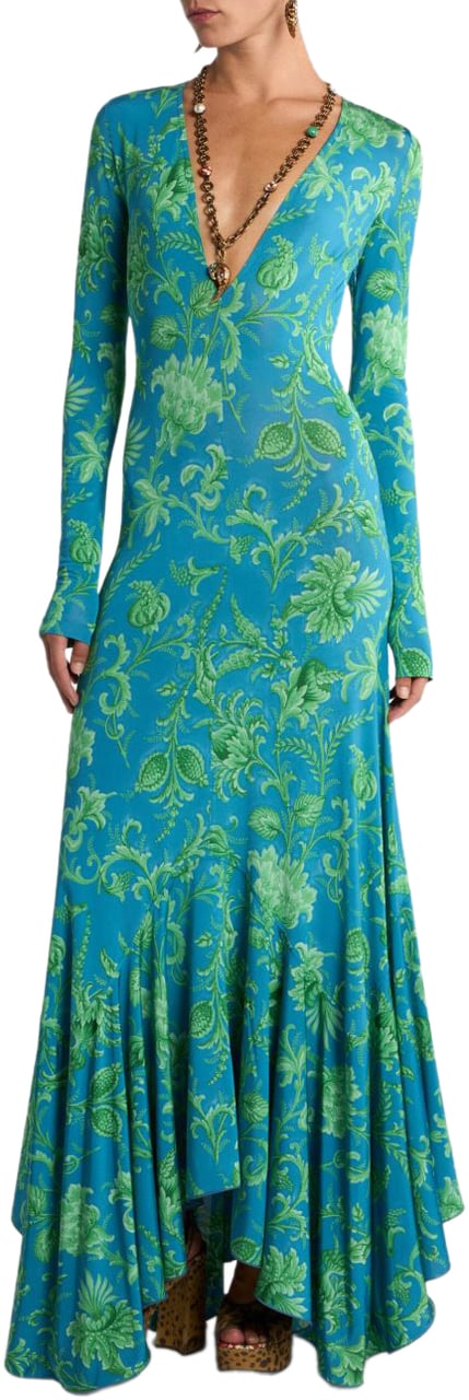 Etro Dresses Blue Blauw
