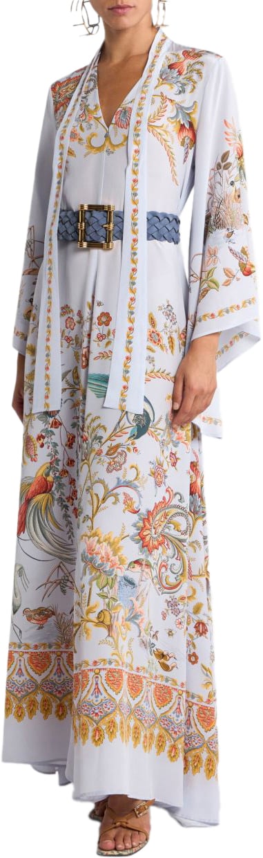 Etro Dresses Clear Blue Blauw