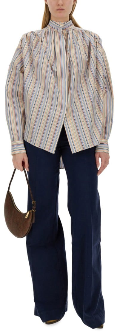 Etro Stripe-Pattern Blouse Divers