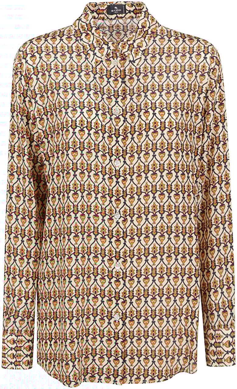 Etro Long Sleeve Shirt Brown Bruin
