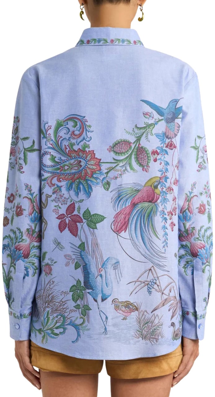 Etro regular button up shirt divers Divers