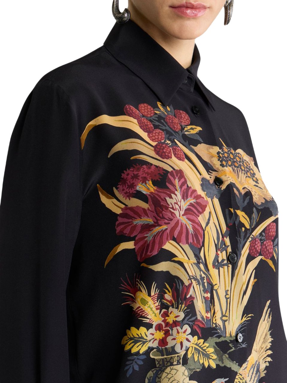 Etro Shirts Black Zwart