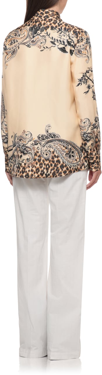 Etro Shirts Beige Beige