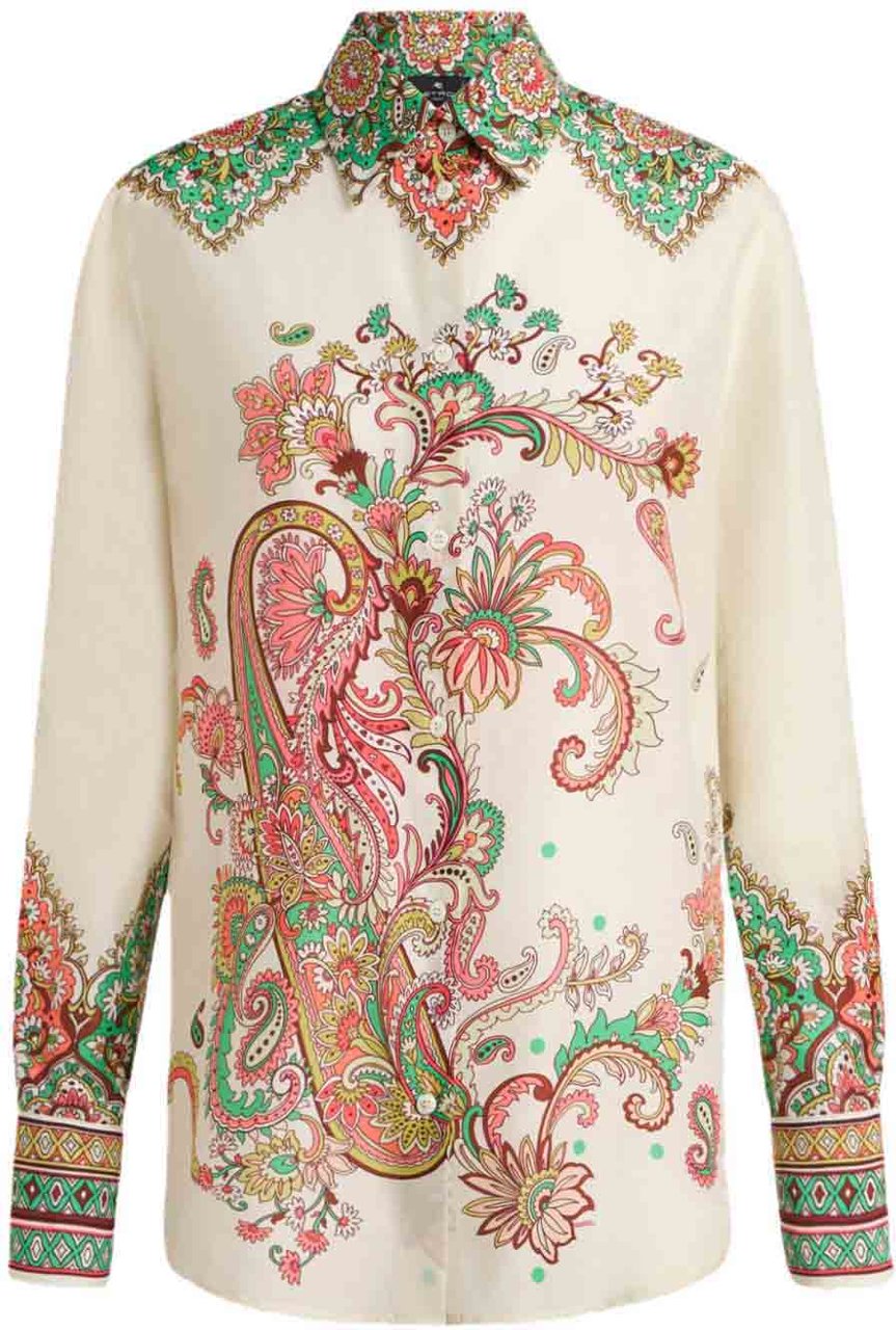 Etro Shirts White Wit