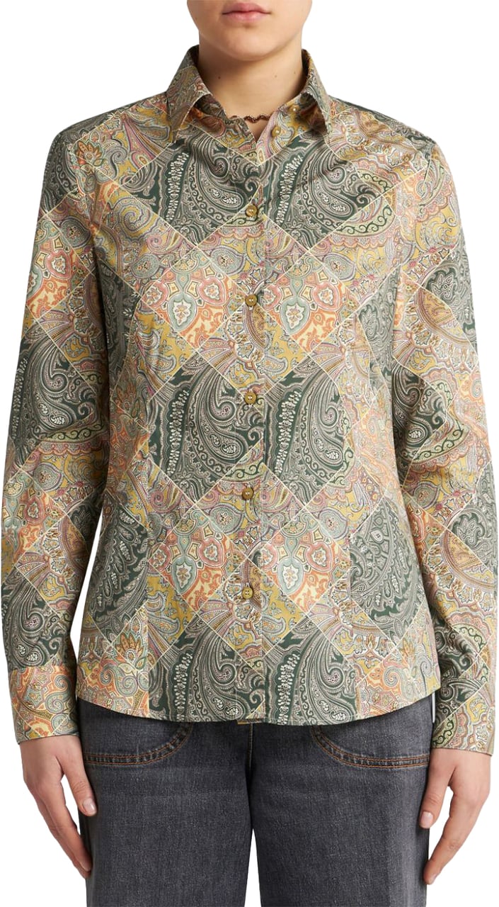 Etro Shirts Yellow Divers
