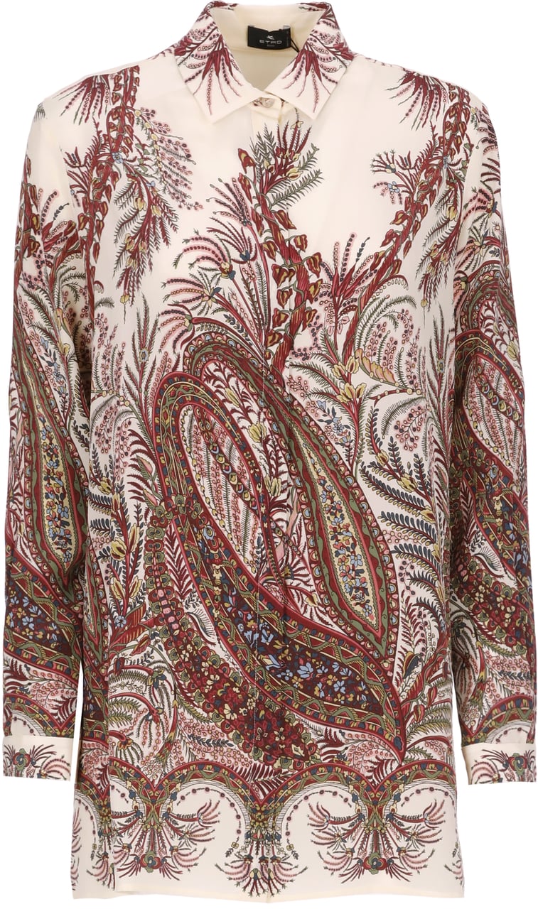 Etro Shirts Ivory Wit