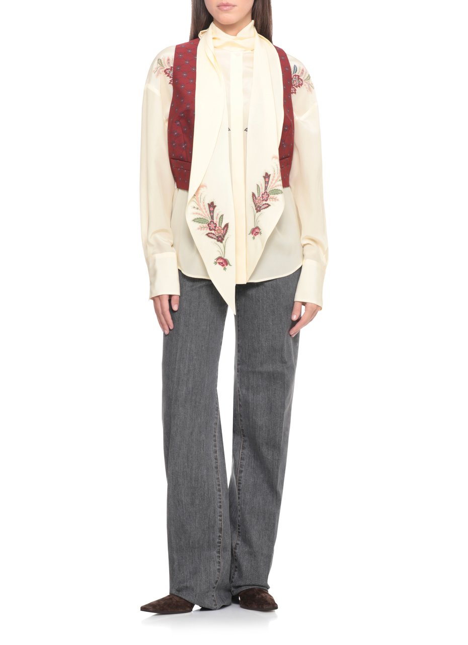 Etro Shirts Yellow Geel