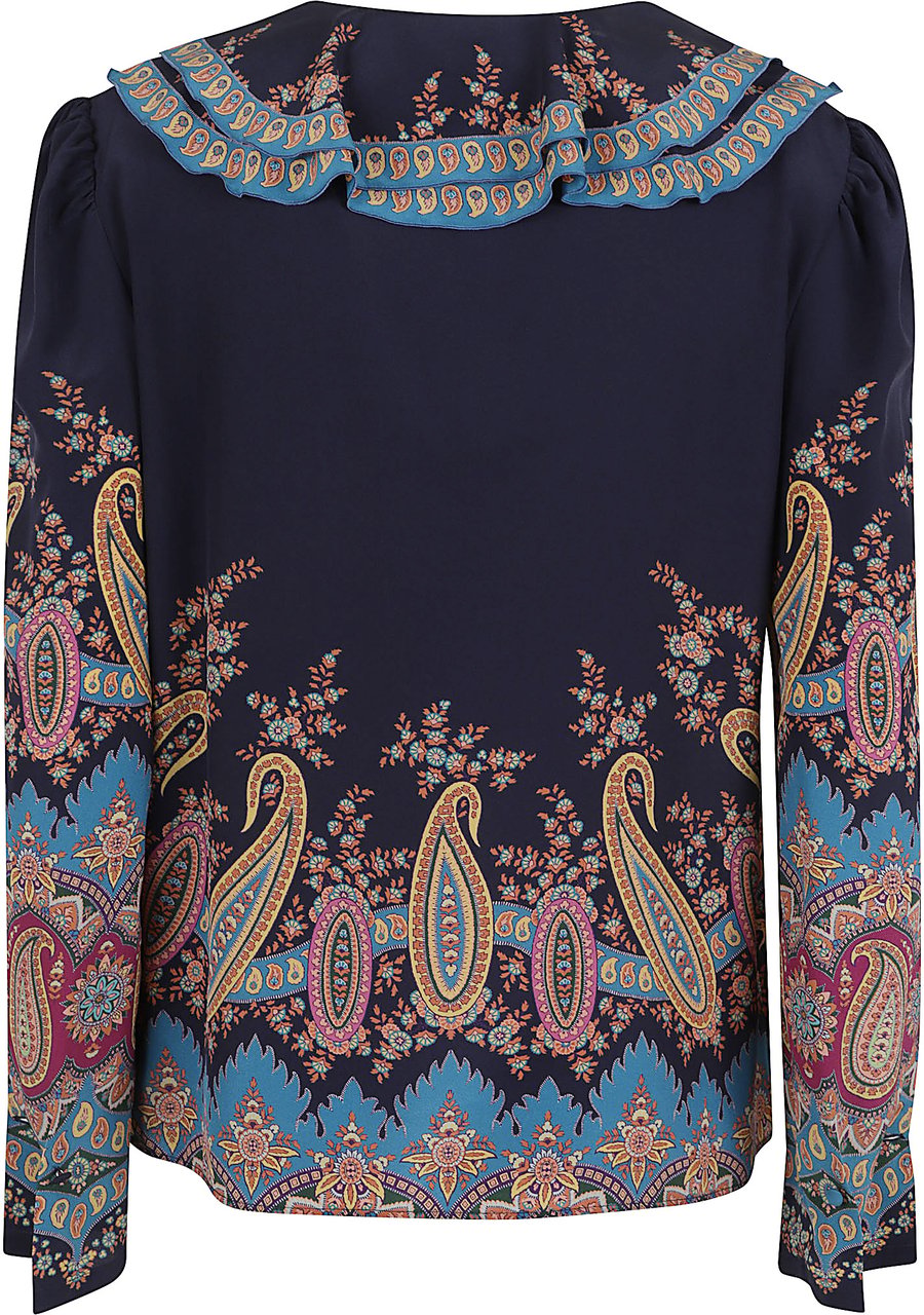 ETRO SHIRTS WOMAN Lichtblauw