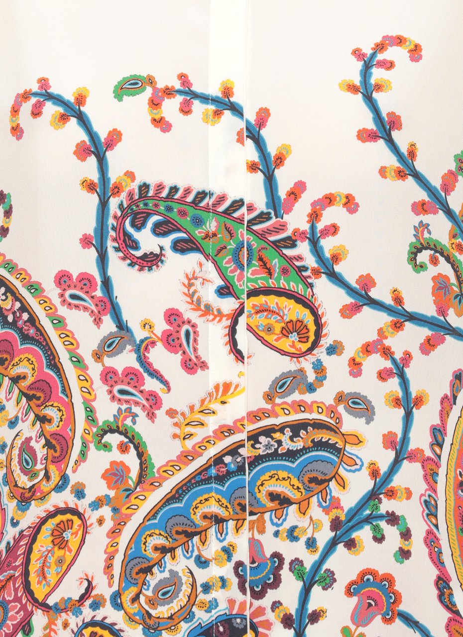 Etro Shirts Avorio Wit