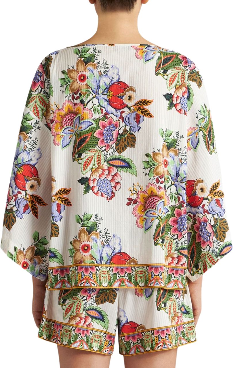 Etro Top White Wit
