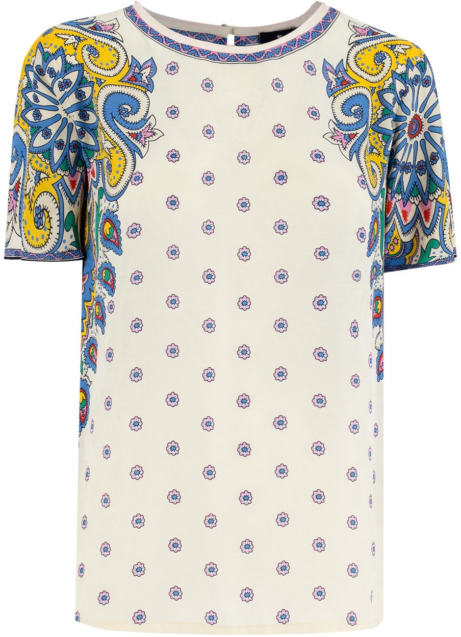 Etro Top Dierenprint