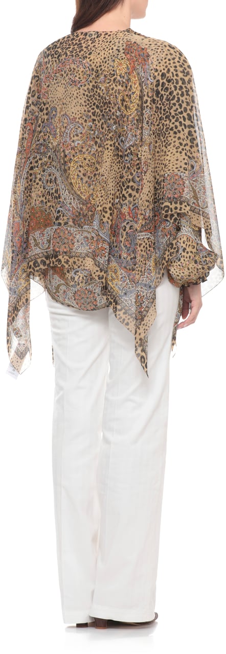 Etro Top Brown Beige