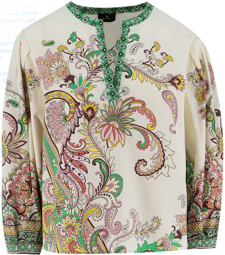 Etro Cotton blouse Dierenprint