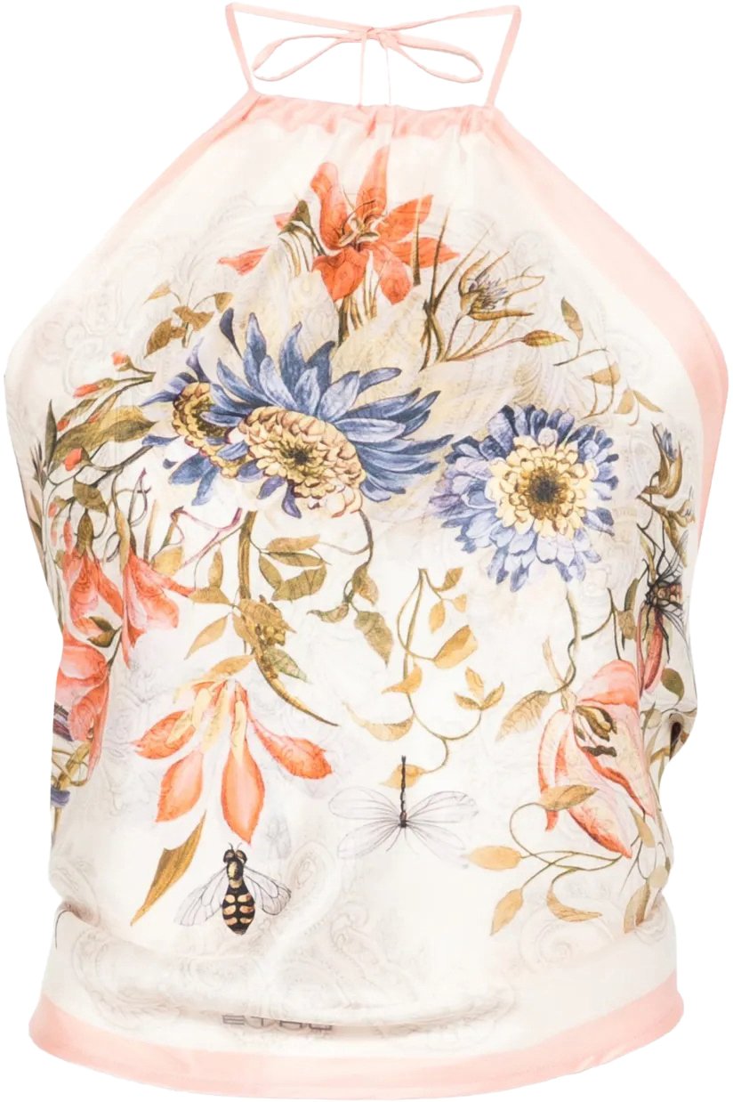 Etro tie up bandana top divers Divers