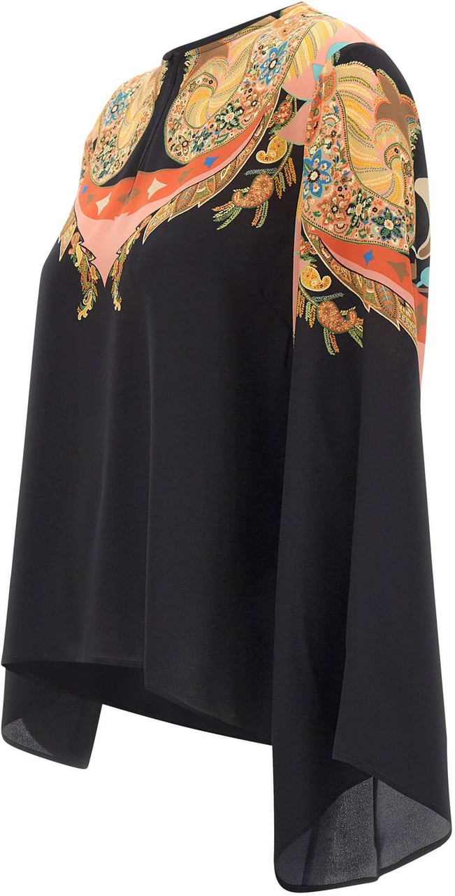 Etro Shirts Multicolour Zwart