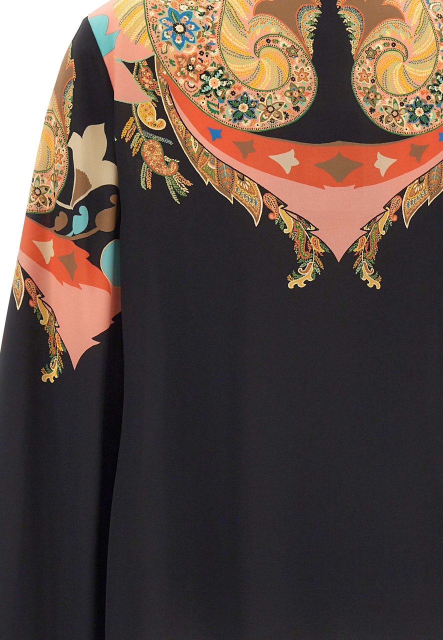 Etro Shirts Multicolour Zwart