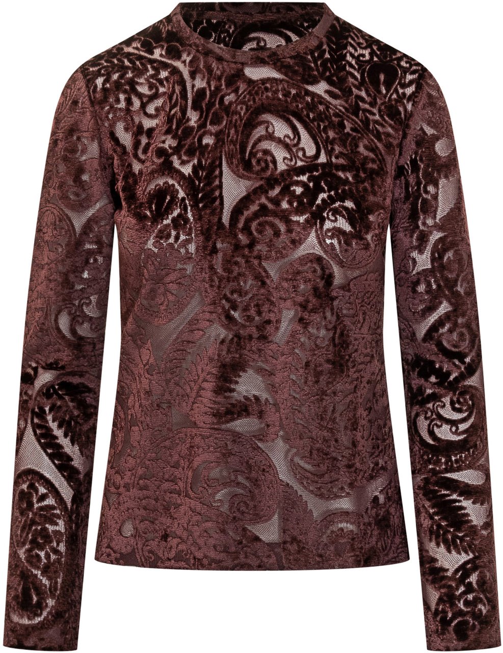 Etro Etro Top Paisley Bordeaux Paars