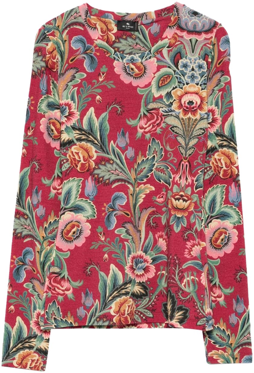 Etro Sweaters Red Rood