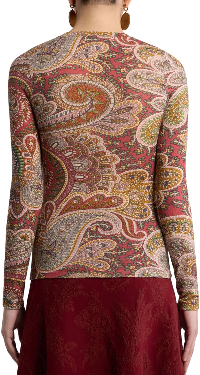 Etro Sweaters Red Rood