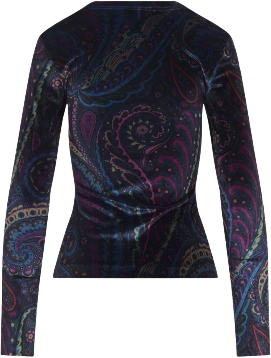 Etro top jersey divers Divers