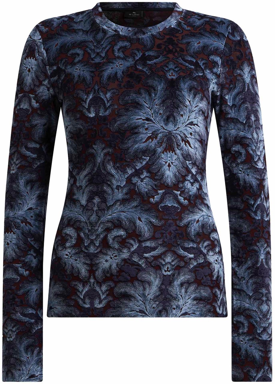 Etro Top Blue Blauw