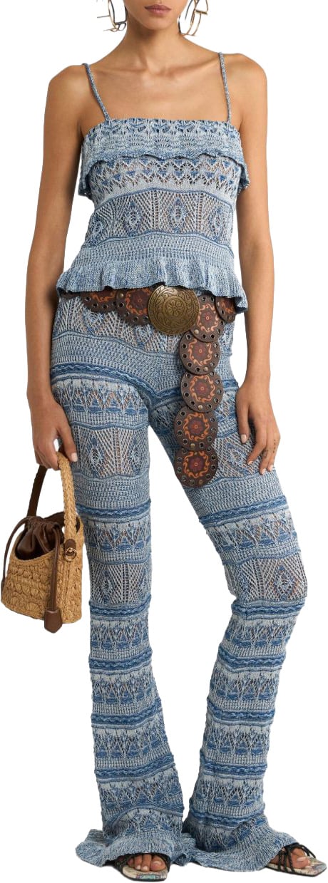 Etro Rtw Clear Blue Lichtblauw