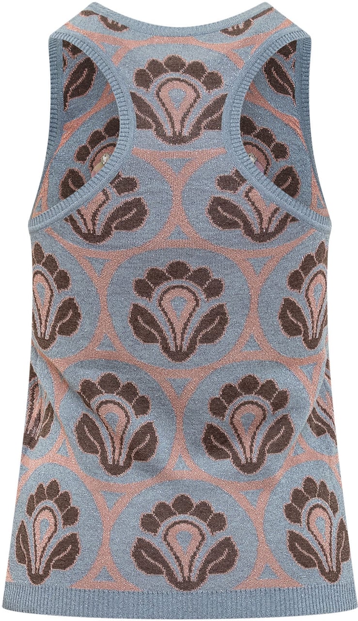 Etro Top Aura Blauw