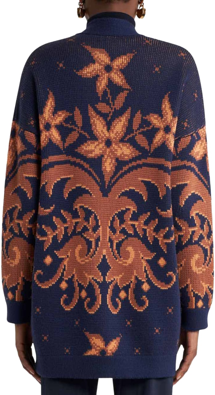 Etro Etro Sweaters Blue Blauw